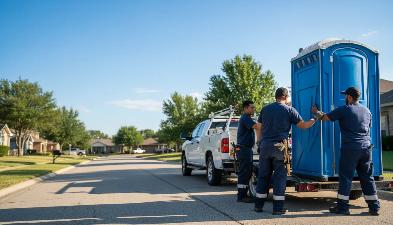Portable Toilet Rental in West Branch, IA near me